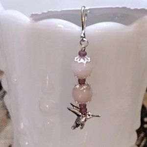 🖐Humming Bird Charmed Zipper Pull